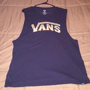 Vans tank top muscle shirt .